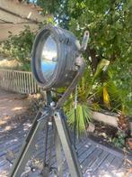 Staande lamp - Staal - Military schijnwerper, Antiek en Kunst