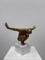 Sculpture, Atleta - 32 cm - Résine, Marbre