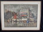 Antonio De Vity (1901-1993) - Scorcio di Parigi con Moulin