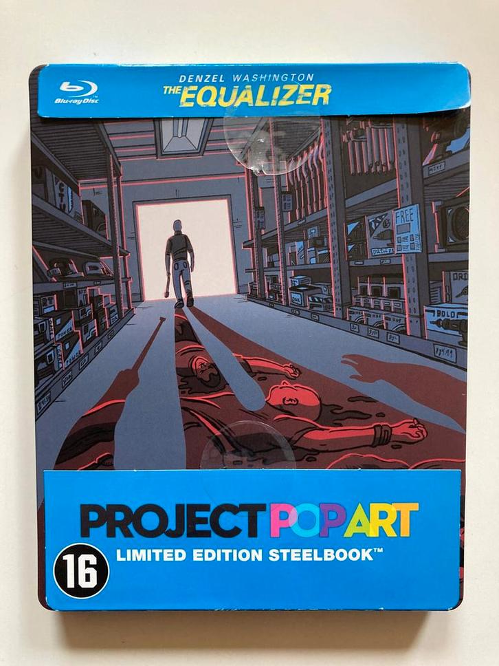 THE EQUALIZER (BLURAY), Cd's en Dvd's, Blu-ray, Gebruikt