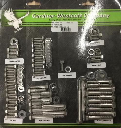 Ford 351 cleveland engine bolt set gepolijst, Auto-onderdelen, Overige Auto-onderdelen, Nieuw, Ophalen of Verzenden