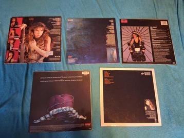Lee Aaron - 5 Albums - Différents titres - Albums LP beschikbaar voor biedingen