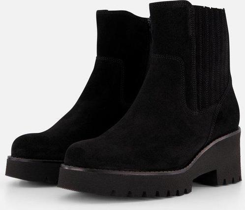 Gabor Chelsea boots zwart Suede - Dames - Maat 42 (Mode), Kleding | Dames, Schoenen, Nieuw, Verzenden