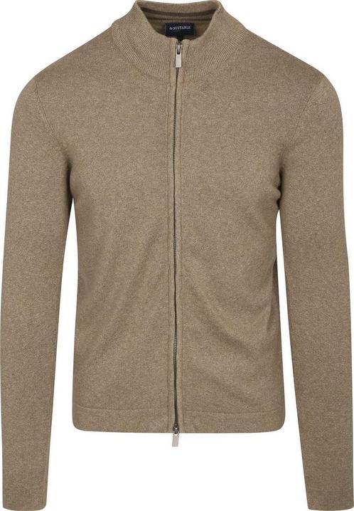 Suitable Cardigan Cadir Sand maat Maat 52/54 (L) Heren, Vêtements | Hommes, Pulls & Vestes, Envoi