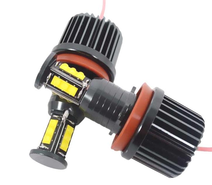 KIT ANGEL EYES EN LED H8 240W POUR BMW 2007-2011, Auto-onderdelen, Verlichting, Verzenden