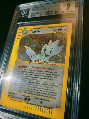 Pokémon - 1 Graded card - Togetic #H27 Foil - Beckett 9 beschikbaar voor biedingen