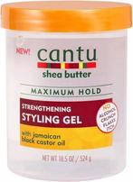 Cantu Shea Butter Styling Gel Black Castor Oil 524gr, Nieuw, Verzenden