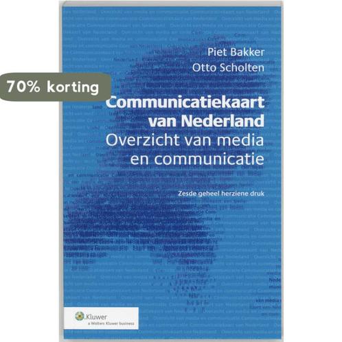 Communicatiekaart van Nederland 9789013046588 Piet Bakker, Boeken, Overige Boeken, Gelezen, Verzenden