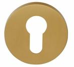 Cilinderplaatje ECLIPSE DRY53 PVD mat goud, Bricolage & Construction, Ophalen of Verzenden