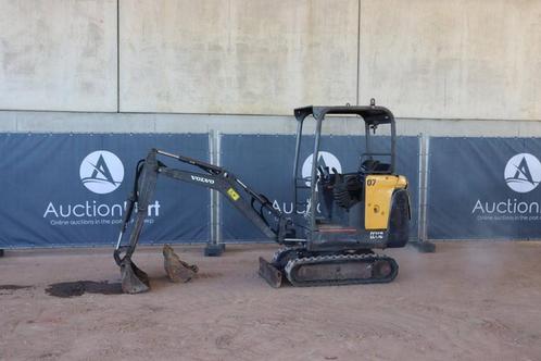 Veiling: Minigraver Volvo EC15D Diesel 2018, Zakelijke goederen, Machines en Bouw | Kranen en Graafmachines, Ophalen