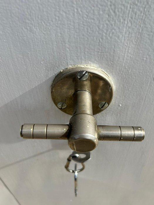 Coffre-fort - Fer massif et renforcé - Coffre-fort en métal, Antiek en Kunst, Curiosa en Brocante