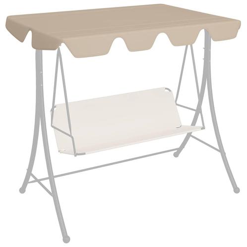 vidaXL Vervangingsluifel voor schommelbank 188/168x145/110, Tuin en Terras, Partytenten, Nieuw, Verzenden
