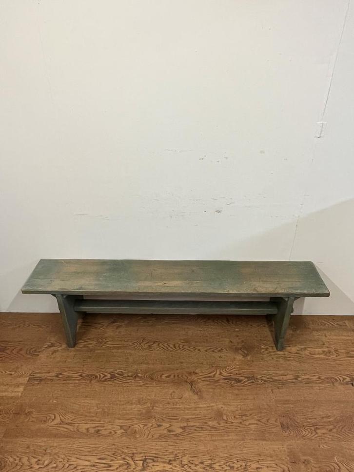 Gebruikte horeca Vintage bank (160cm) -B150- Vintage/Café, Huis en Inrichting, Zetels | Zetels, Ophalen