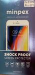 Minpex Shockproof Screenprotector Voor Iphone 6s 7 En 8