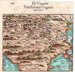 Hongarije - Kaart van Transsylvanië; Cosmographia, Nieuw