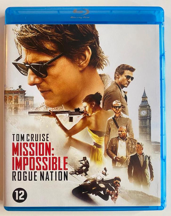 MISSION: IMPOSSIBLE ROGUE NATION (BLURAY), Cd's en Dvd's, Blu-ray, Gebruikt