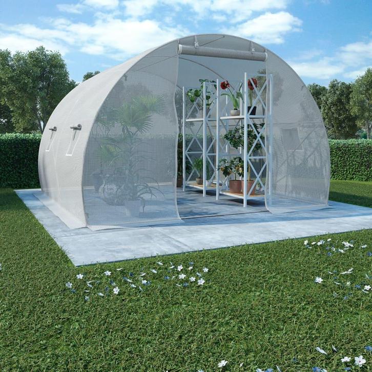 vidaXL Kas 9 m² 300x300x200 cm, Tuin en Terras, Kassen, Nieuw, Verzenden