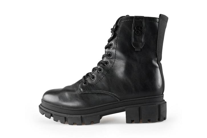 s. Oliver veterboots in maat 40 Zwart | 15% korting, Kleding | Dames, Schoenen, Zwart, Zo goed als nieuw, Overige typen, Verzenden