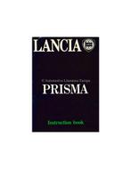 1983 LANCIA PRISMA INSTRUCTIEBOEKJE ENGELS