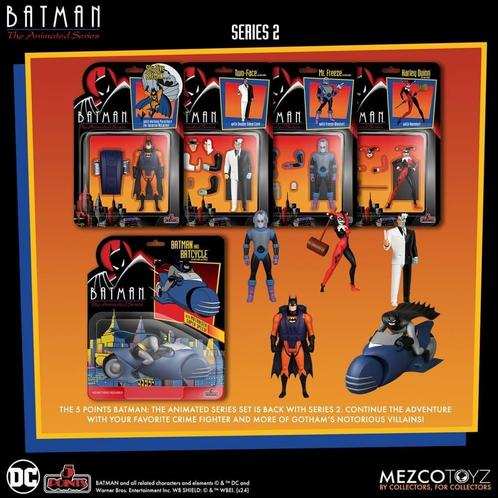 Batman: The Animated Series 2 5 Points Action Figures Deluxe, Verzamelen, Film en Tv, Ophalen of Verzenden