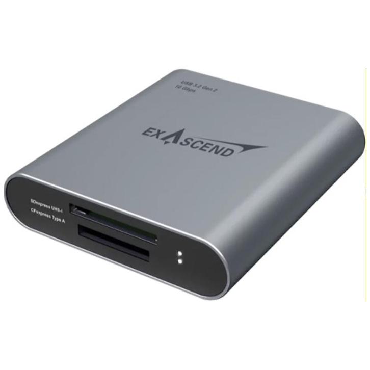 Exascend SD/CFexpress Type-A Combo Reader Card Reader -, Audio, Tv en Foto, Foto | Geheugenkaarten, Overige typen, Zo goed als nieuw