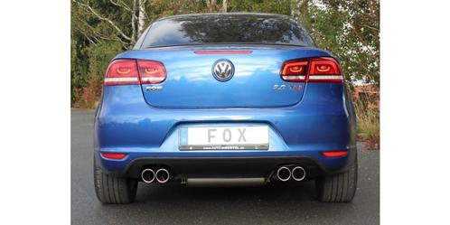 FOX VW Eos 1F - facelift - 2.0l einddemper rechts/links - 2x, Auto-onderdelen, Uitlaatsystemen, Nieuw, Verzenden