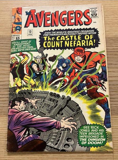 Avengers #13 - 1st appearance of Count Nefaria - 1 Comic -, Boeken, Strips | Comics