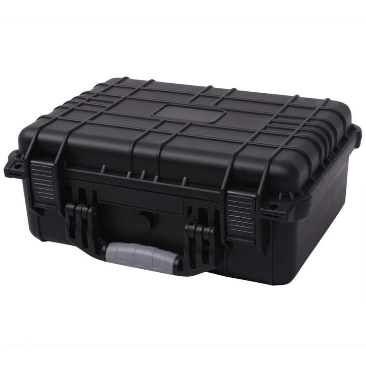 vidaXL Beschermende materiaalkoffer 40,6x33x17,4 cm zwart, Audio, Tv en Foto, Foto | Cameratassen, Nieuw, Verzenden