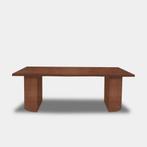 Tafel Boomstam Eikenhout  Half Rond  160x90, Huis en Inrichting, Tafels | Eettafels, Nieuw
