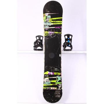 156 snowboard RIDE KINK, black, FLAT/Rocker beschikbaar voor biedingen