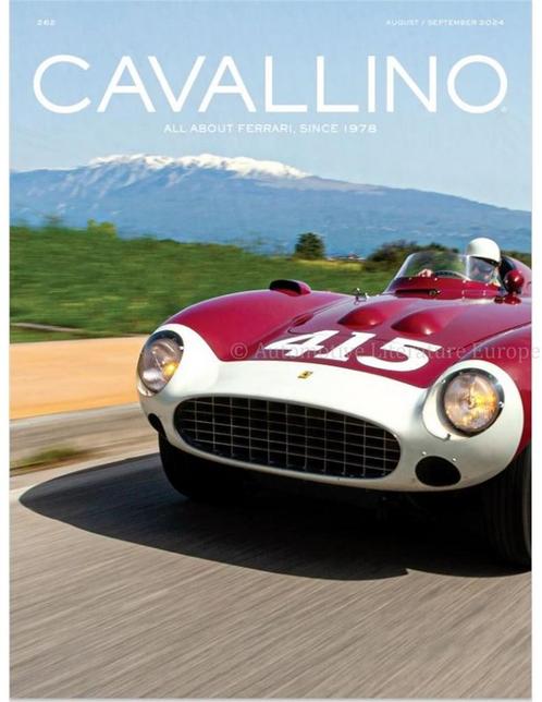 2024 CAVALLINO MAGAZINE 262 ENGELS, Livres, Autos | Brochures & Magazines