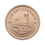 Gouden Krugerrand munt 1/10 troy ounce
