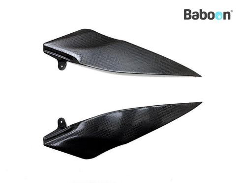 Tank Cover Yamaha YZF R1 2007-2008 (YZF-R1 4C8) Carbon Left, Motoren, Onderdelen | Yamaha, Gebruikt, Verzenden
