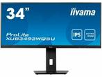 Iiyama ProLite XUB3493WQSU-B5 Zwart - 34 monitor, Computers en Software, Monitoren, Iiyama, Ophalen of Verzenden, Zo goed als nieuw