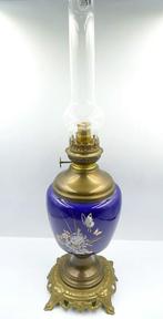 Lampe à pétrole - Bronze, Céramique - Napoléon III