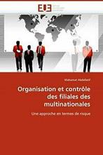 Organisation et controle des filiales des multinationales.by, Abdellatif-M, Verzenden