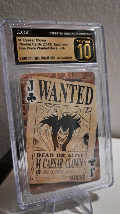 Bandai - 1 Graded card - One Piece - M.Caesar Clown - CGC, Hobby & Loisirs créatifs, Jeux de cartes à collectionner | Autre