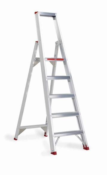 Altrex enkele trapladder Sierra 5 treden, Doe-het-zelf en Bouw, Ladders en Trappen, Ophalen of Verzenden, Nieuw, Trap, Minder dan 2 meter