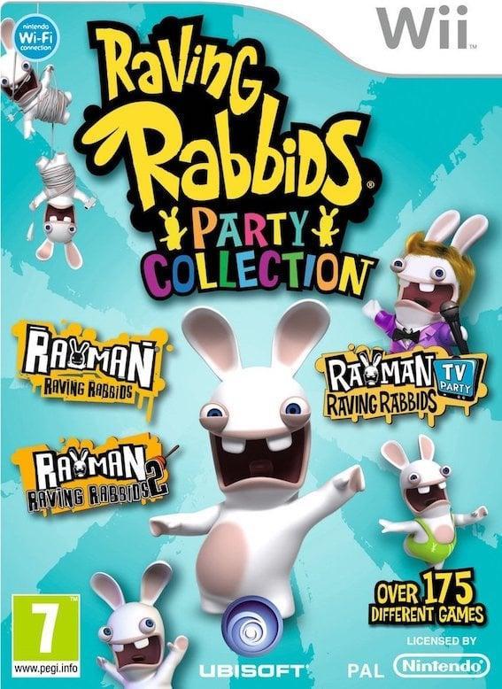 Raving Rabbids Party Collection (Wii Games), Games en Spelcomputers, Games | Nintendo Wii, Zo goed als nieuw, Ophalen of Verzenden