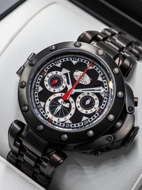 Gio Monaco - Sans Prix de Réserve - * NEW * Valjoux 7753 *, Handtassen en Accessoires, Horloges | Heren
