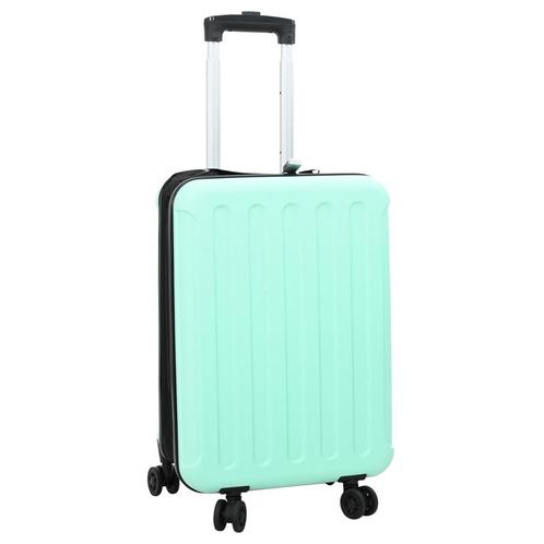 vidaXL Vouwkoffer Hard Shell 20Muntgroen 34x23x55,5 cm ABS, Handtassen en Accessoires, Koffers, Nieuw, Verzenden
