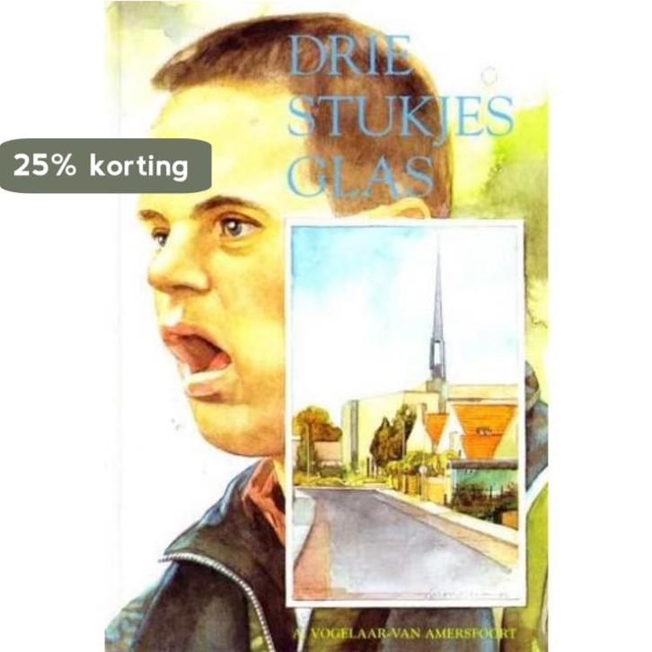 DRIE STUKJES GLAS 9789065750082 A. Vogelaar-van Amersfoort, Boeken, Overige Boeken, Gelezen, Verzenden