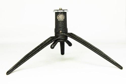 Leica Tafelstatief in zwart hamerslag uitvoering (TUOOG), Collections, Appareils photo & Matériel cinématographique