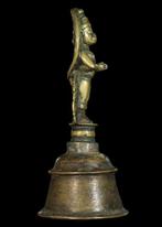 Hindu Messing Klok met Hanuman Aap God Handvat