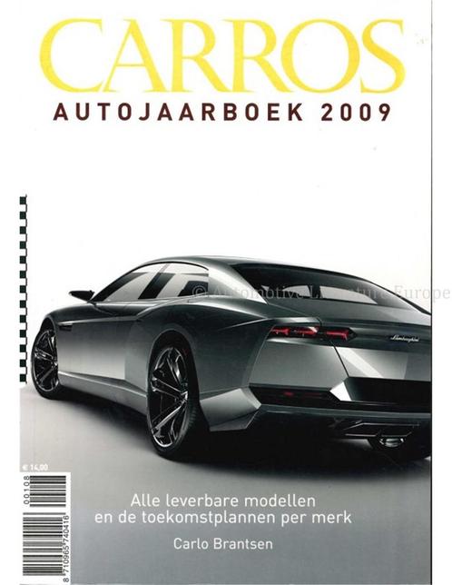 2009 CARROS YEARBOOK DUTCH, Boeken, Auto's | Folders en Tijdschriften, Ophalen of Verzenden