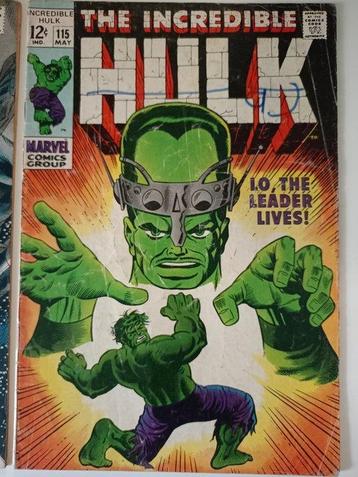 The Incredible Hulk #111 + #115 - Shanghaied in Space! - Lo,, Nieuw