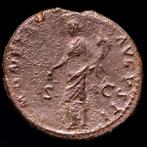 Romeinse Rijk (Provinciaal). Domitianus (81-96 n.Chr.). As, Postzegels en Munten