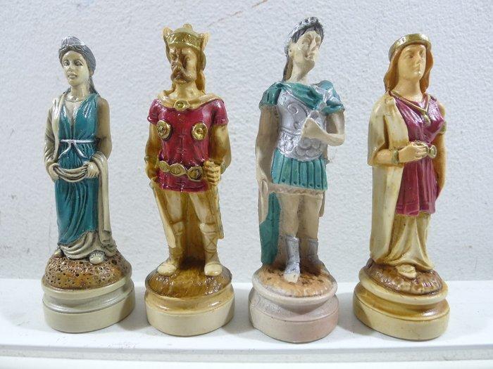 Magnifique jeu déchecs Nigri sur le thème des Romains, Antiek en Kunst, Curiosa en Brocante