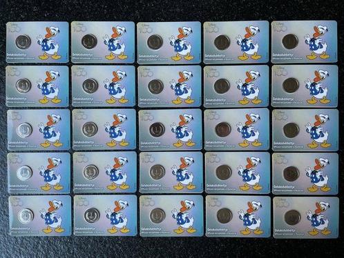 Donald Duck, Uncle Scrooge - 25 Pièce de monnaie 100 ans de, Verzamelen, Disney