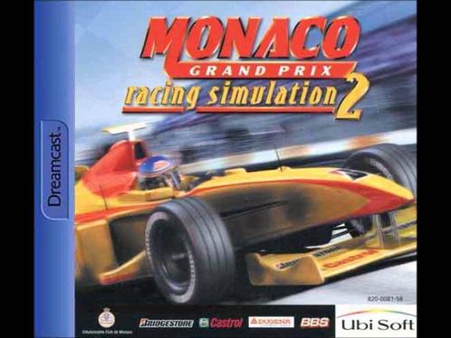 Monaco Grand Prix Racing Simulation 2-Standaard (Sega, Games en Spelcomputers, Games | Sega, Ophalen of Verzenden